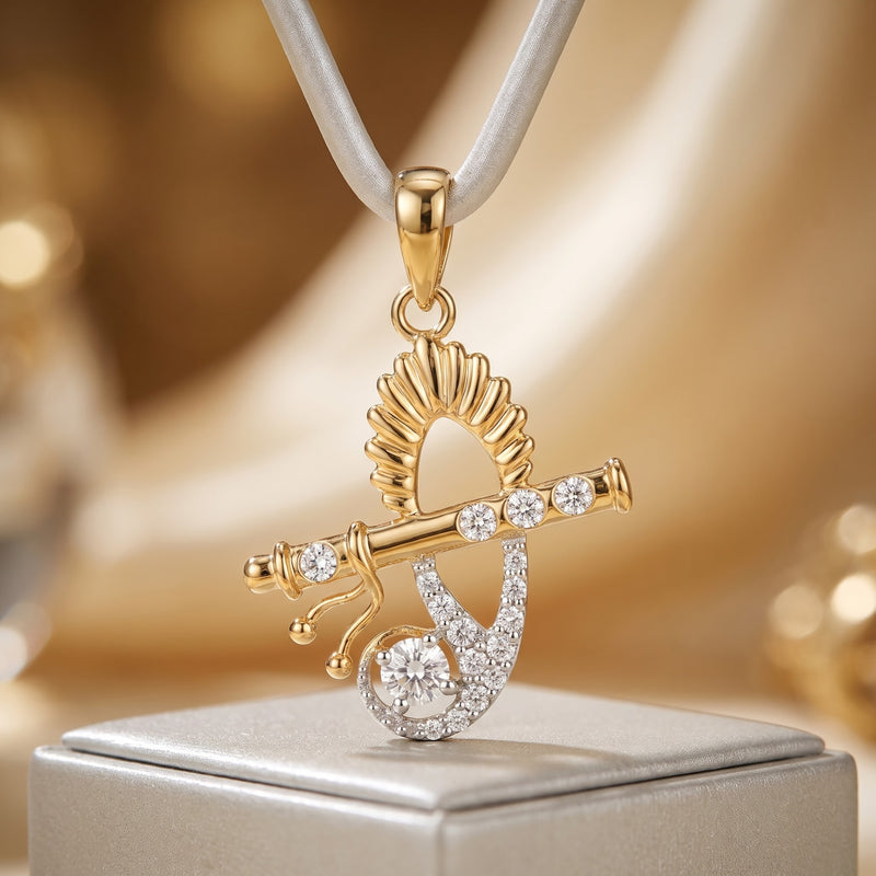 Kanha’s Melody Charm Lab Grown Diamond Pendant