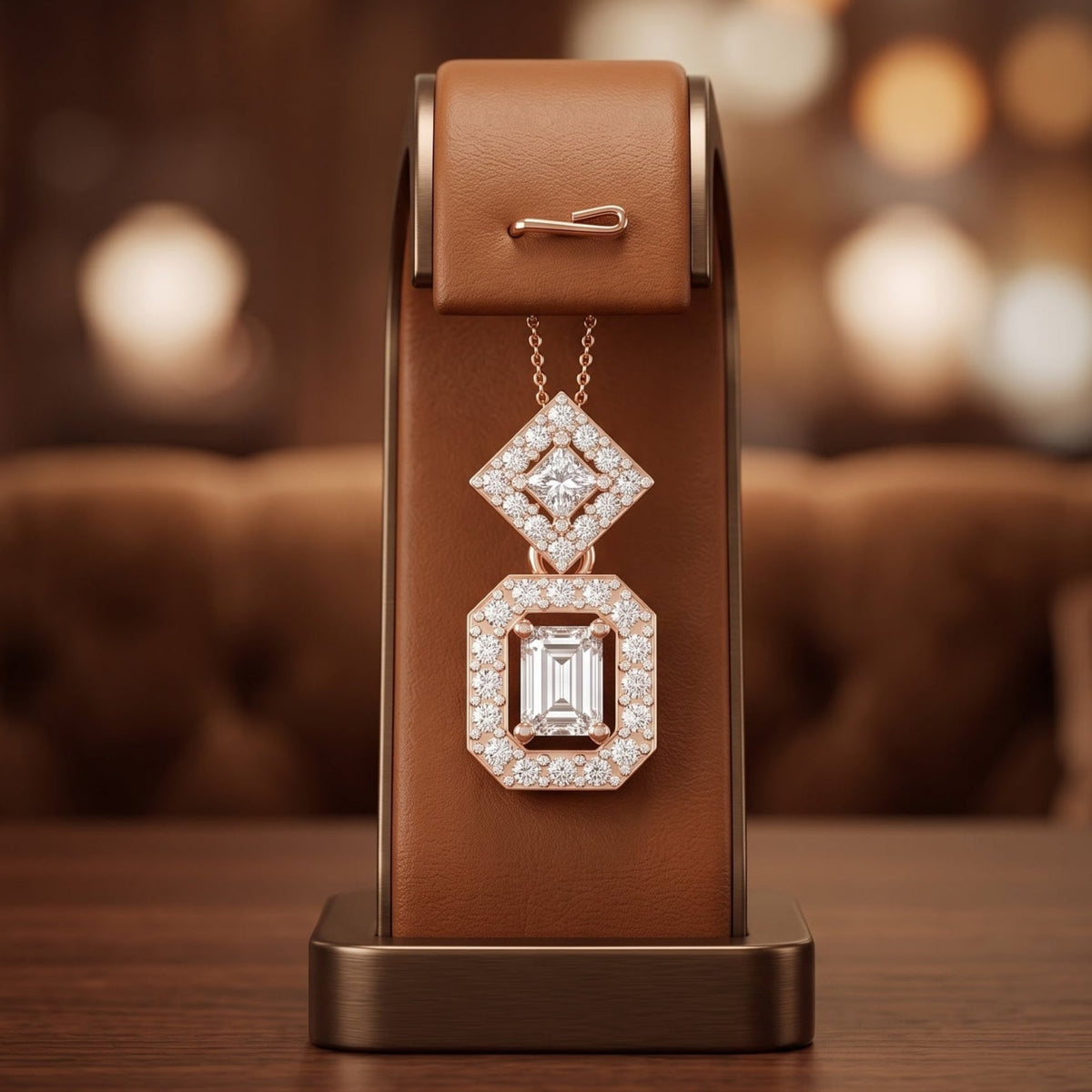 Royale Reflect Lab Grown Diamond Pendant