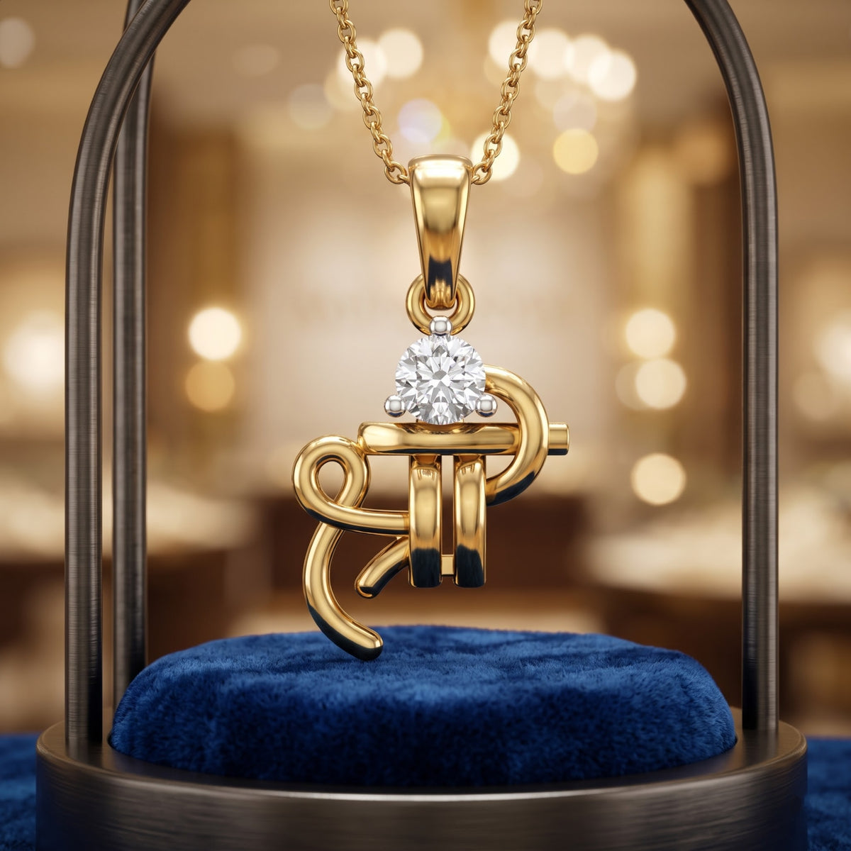 Shree Lab Grown Diamond Pendant