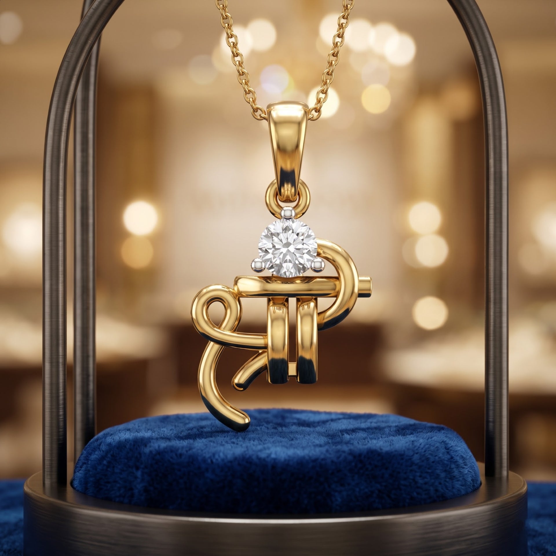 Shree Lab Grown Diamond Pendant