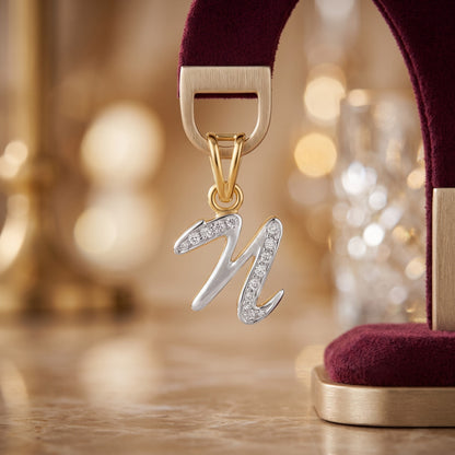Signature "N" Lab Grown Diamond Pendant