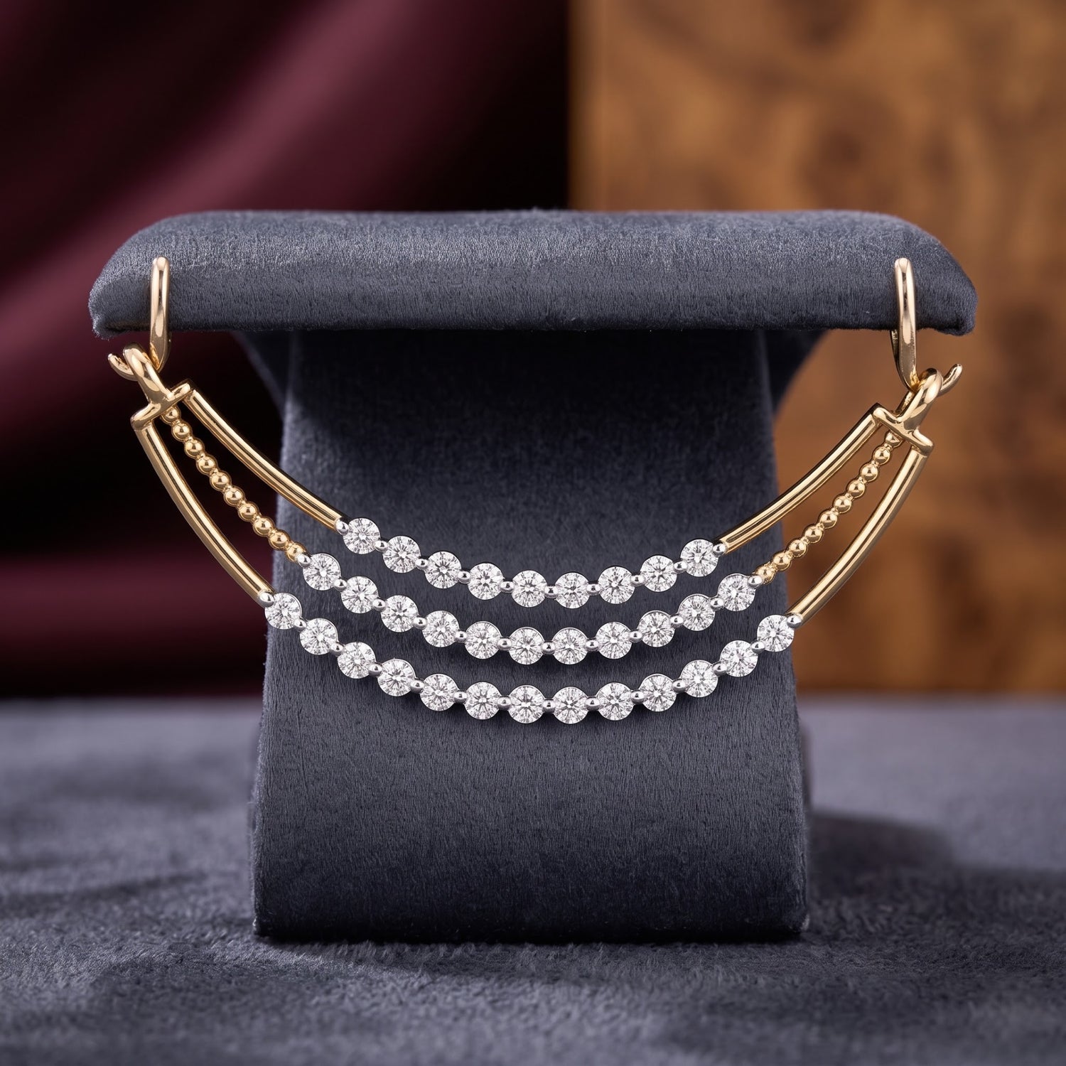 Starlight Arc Lab Grown Diamond Pendant