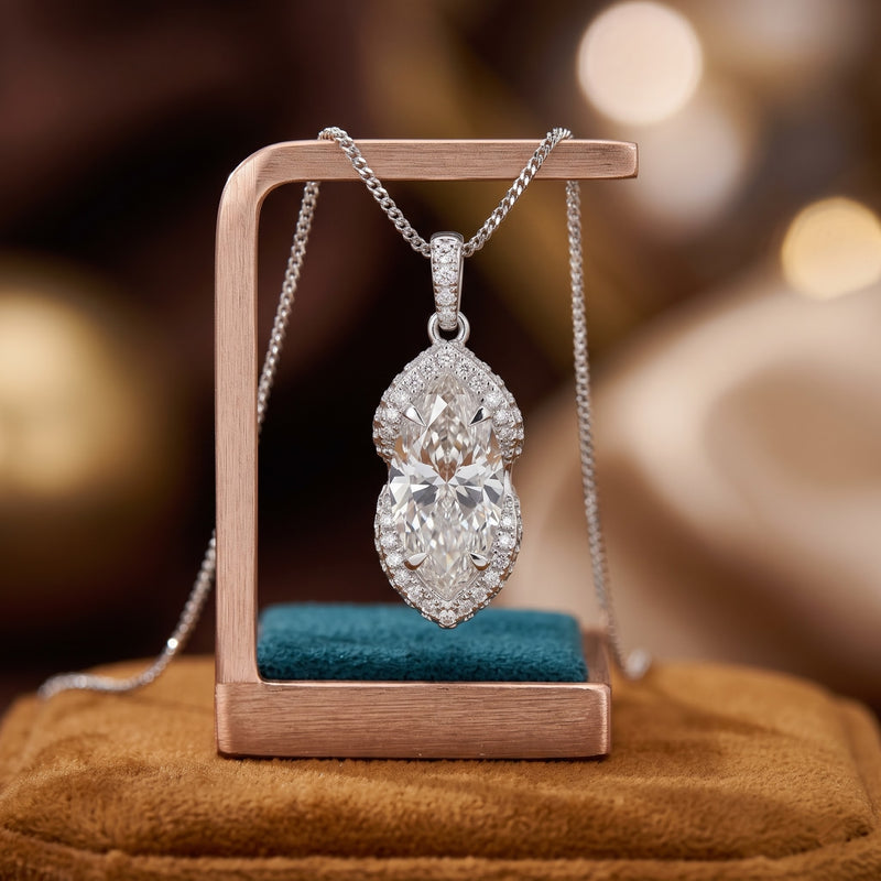 Whisperwind Solitaire Lab Grown Diamond Pendant