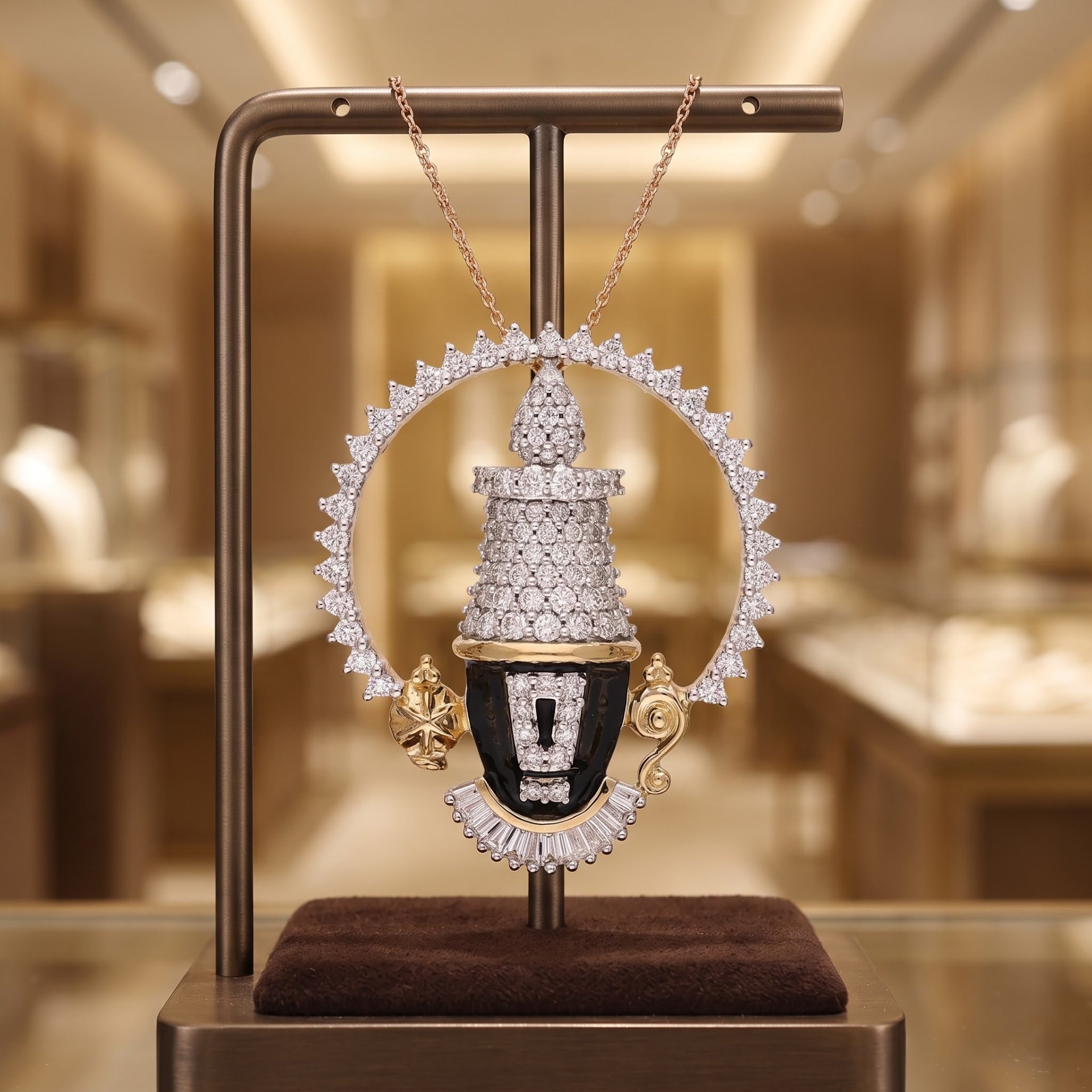 Tirupati Lab Grown Diamond Pendant