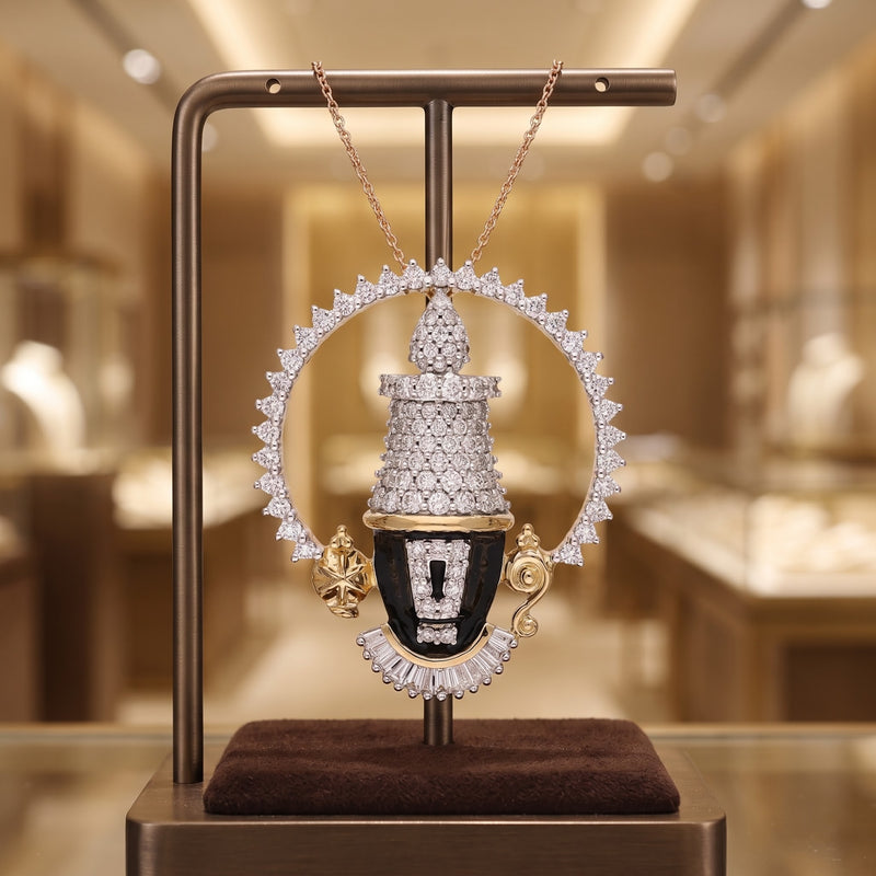 Tirupati Lab Grown Diamond Pendant