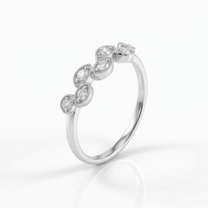 Solenne Quad Bloom Lab Grown Diamond Ring