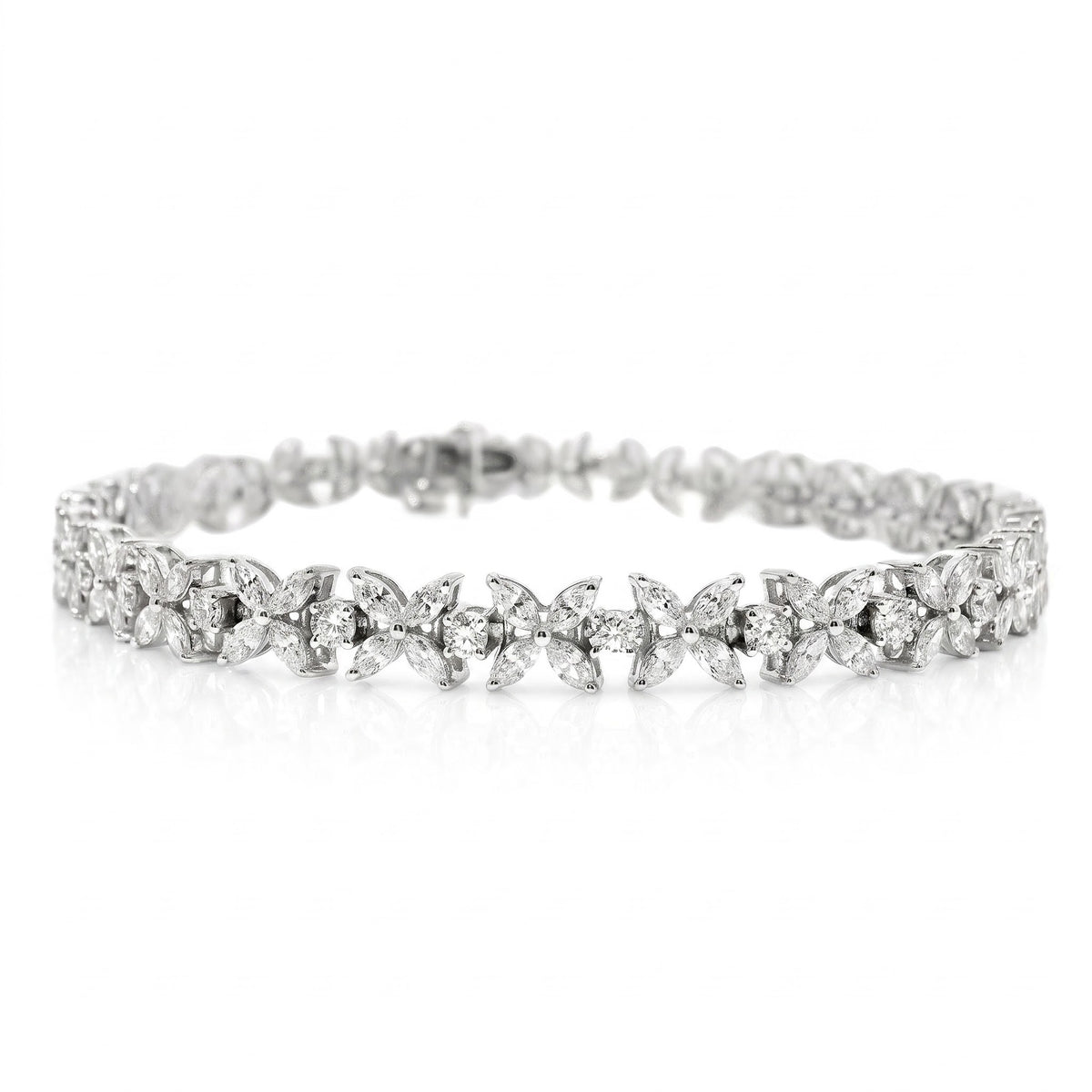 Lab Grown Diamond Bloom Bracelet