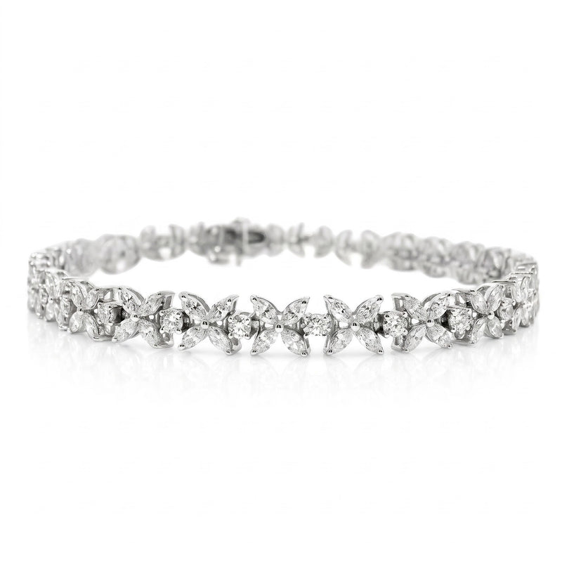Lab Grown Diamond Bloom Bracelet