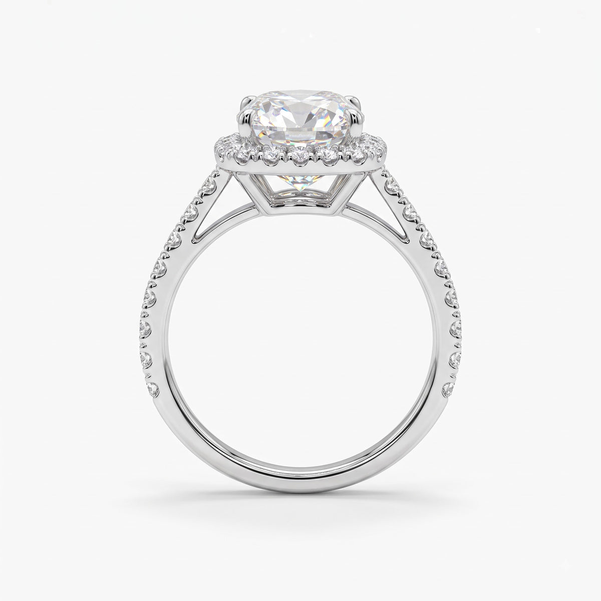 Celestial Dew Solitaire Lab Grown Diamond Ring