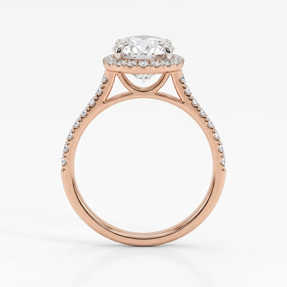 Crown Radiance Solitaire Lab Grown Diamond Ring
