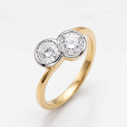 Aurelia Duo Grown Diamond Ring