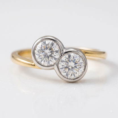 Aurelia Duo Grown Diamond Ring