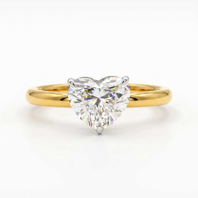 Solene Amour Solitaire Lab Grown Diamond Ring