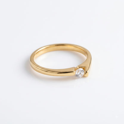Lunessa Modern Lab Grown Diamond Ring
