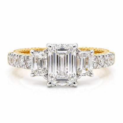 Veloura Solitaire Lab Grown Diamond Ring