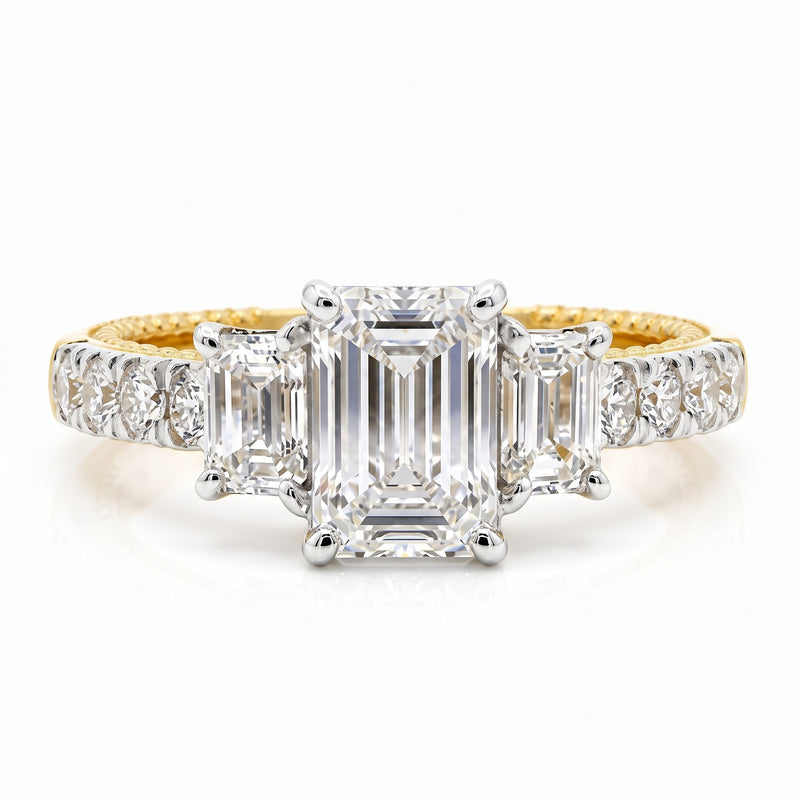 Veloura Solitaire Lab Grown Diamond Ring