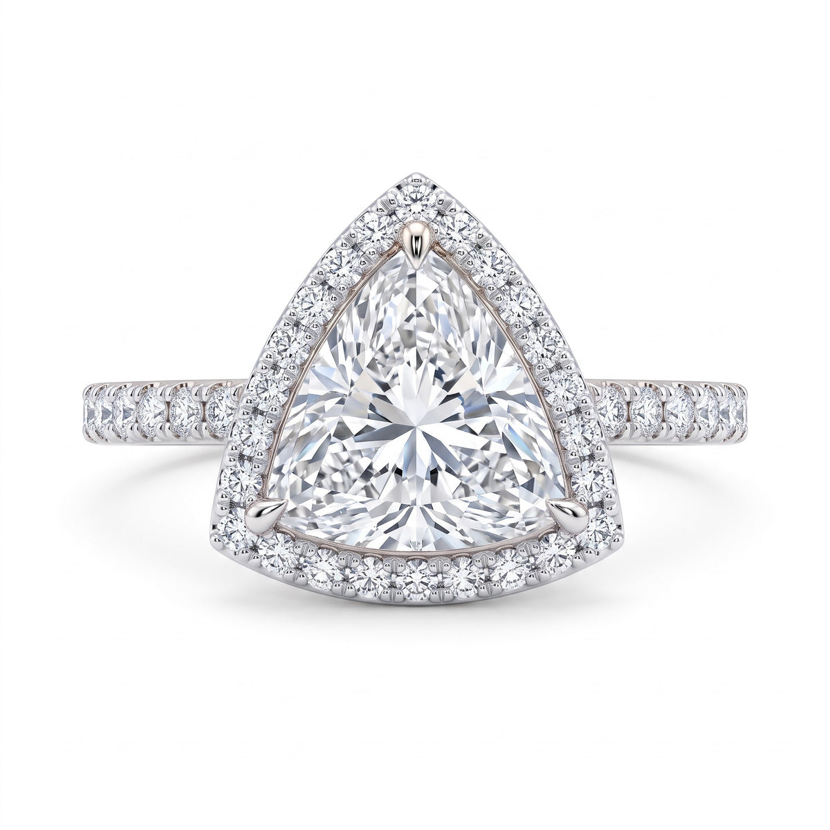 Avelora Twist Solitaire Lab Grown Diamond Ring