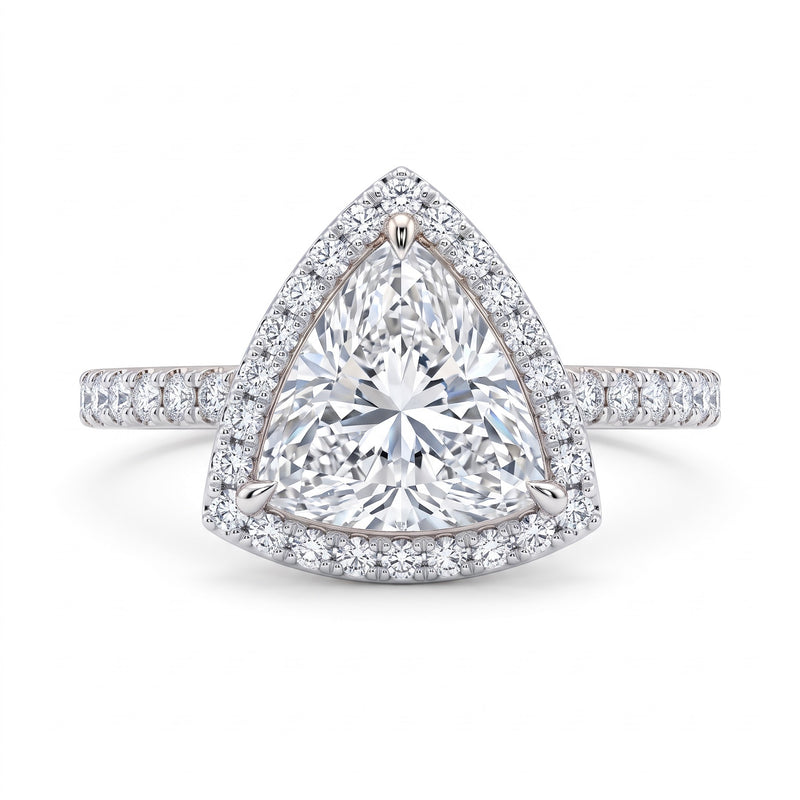 Avelora Twist Solitaire Lab Grown Diamond Ring