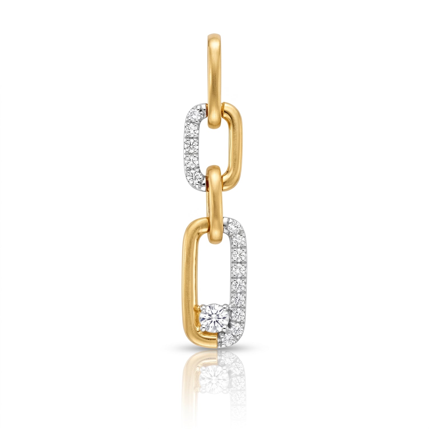 Infinity Pair Glow Lab Grown Diamond Pendant