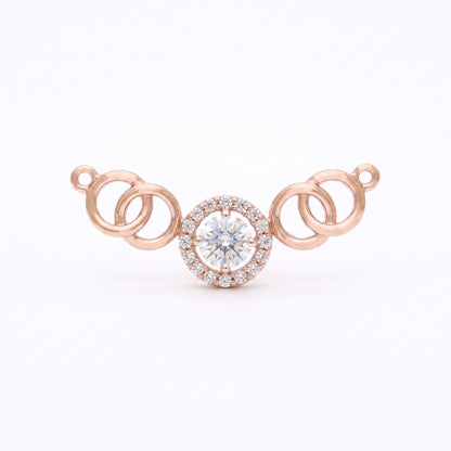 Unity Circle Lab Grown Diamond Pendant