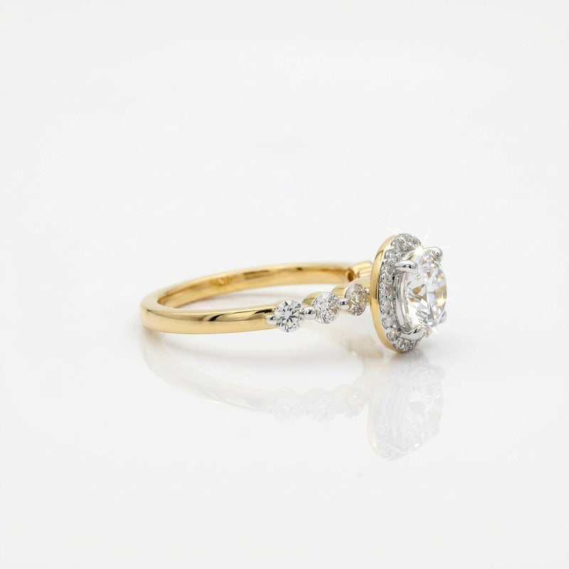 Xymera Radiance Solitaire Lab Grown Diamond Ring