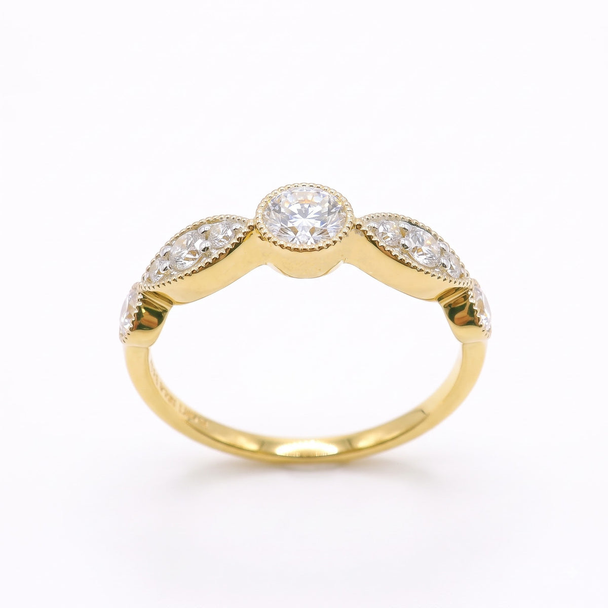 Lunessa Petal Lab Grown Diamond Ring