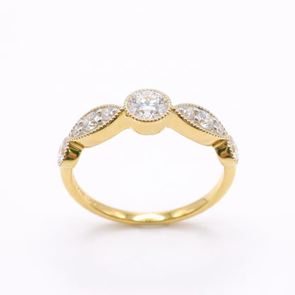 Lunessa Petal Lab Grown Diamond Ring