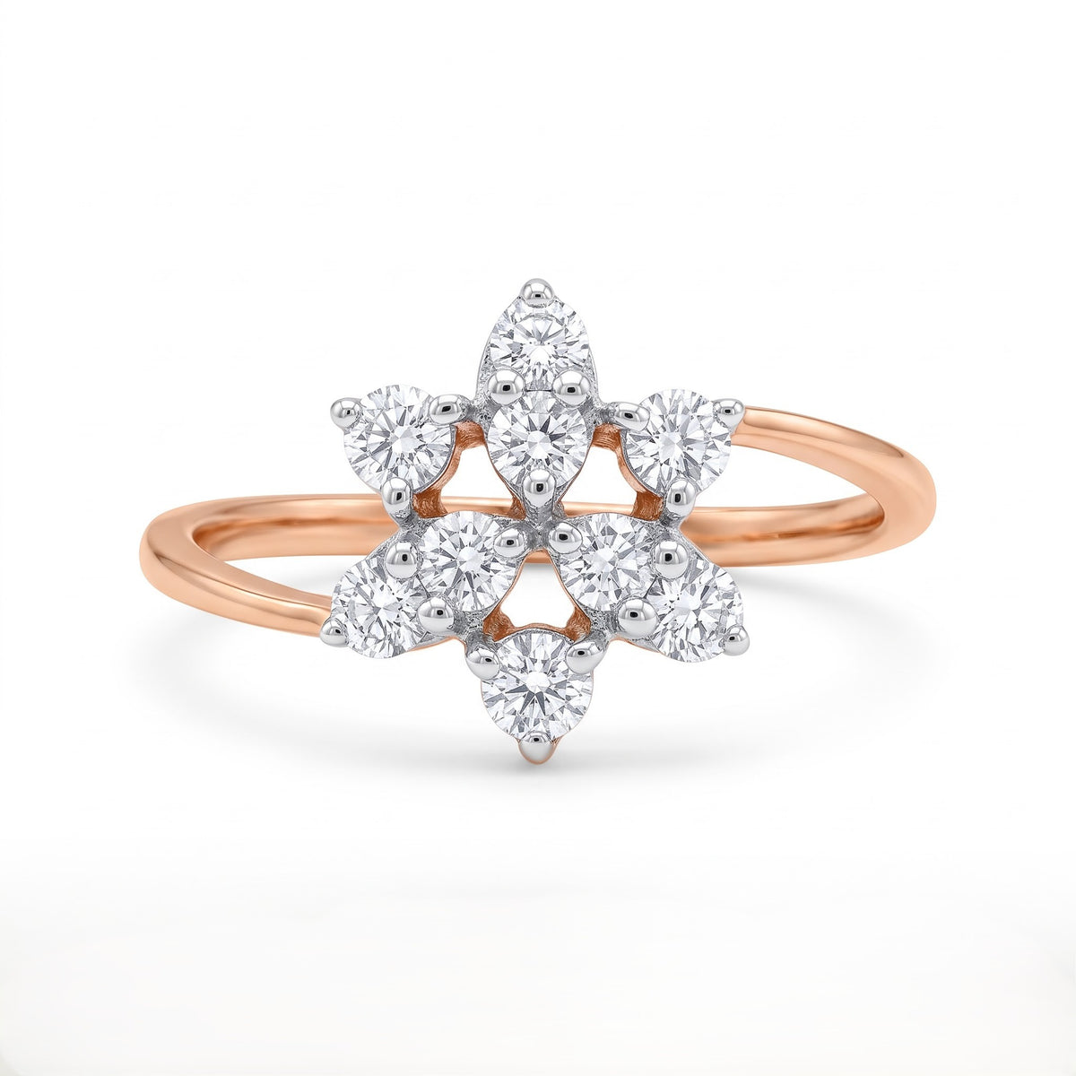 Aurelle Blossom Lab Grown Diamond Ring