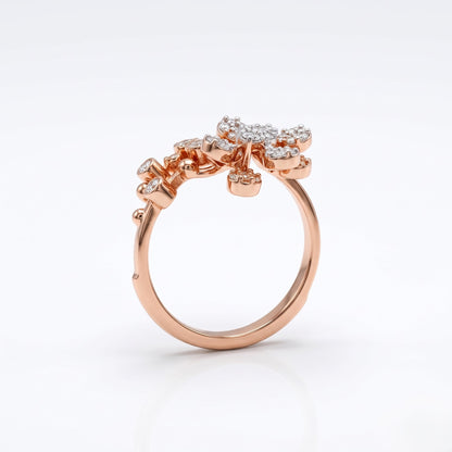 Serelle Botanical Lab Grown Diamond Ring