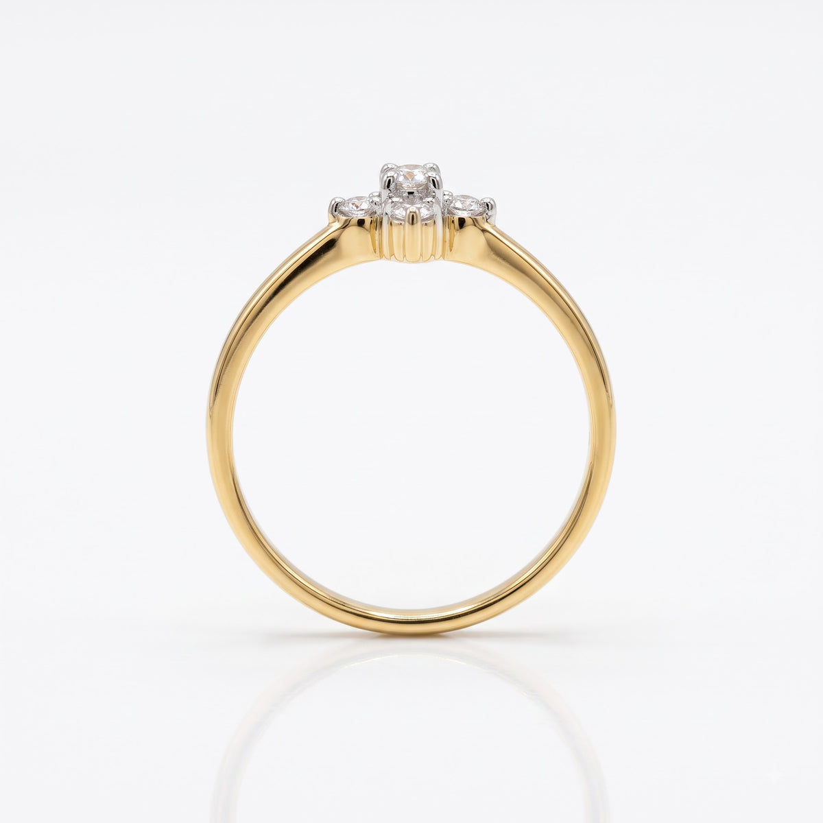Velmira Petite Bloom Lab Grown Diamond Ring