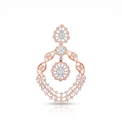 Meadow Bloom Lab Grown Diamond Pendant
