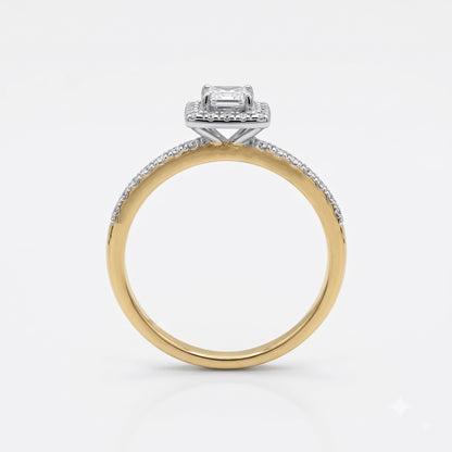 Solenne Princess Lab Grown Diamond Ring