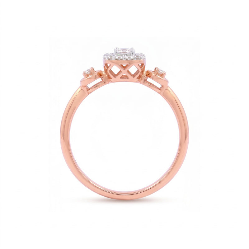 Serelle Princess Embrace Lab Grown Diamond Ring