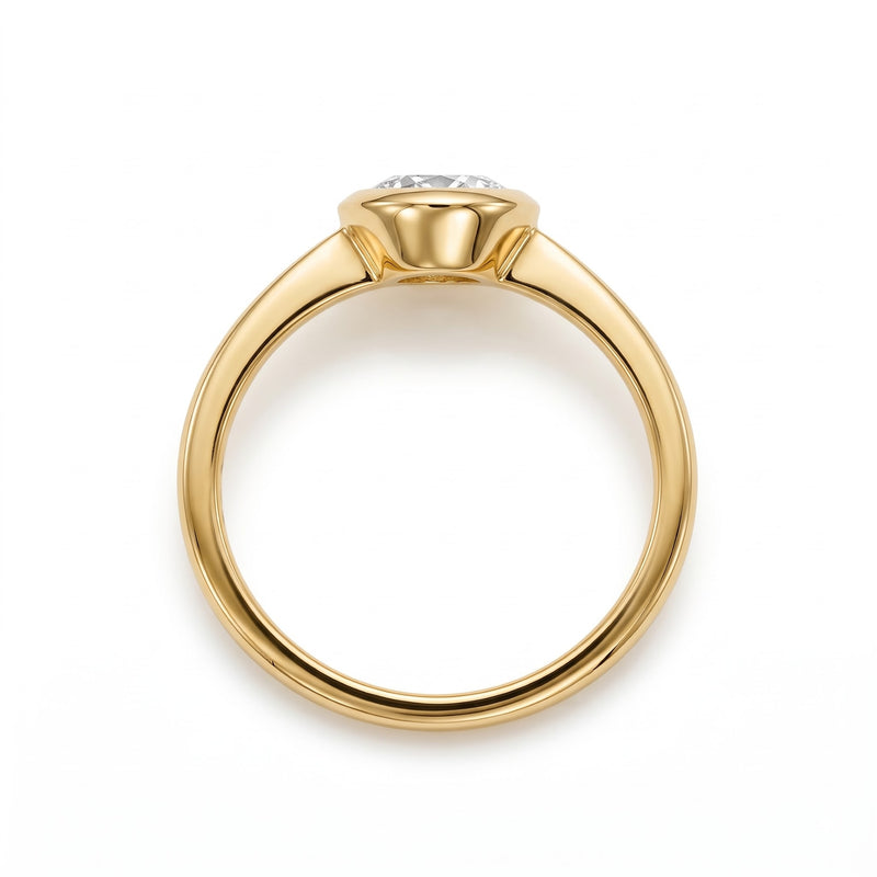 Veyra Bezel Lab Grown Diamond Ring