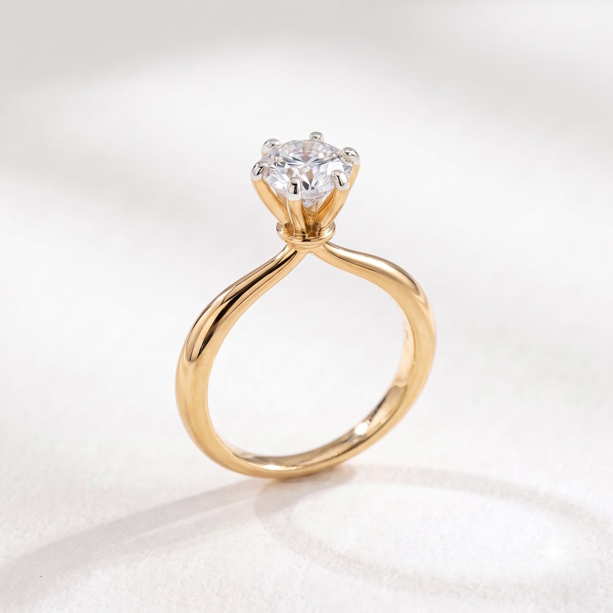Veyra Eternal Solitaire Lab Grown Diamond Ring