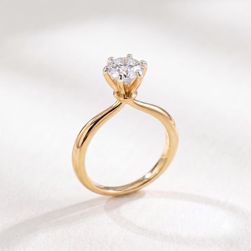 Veyra Eternal Solitaire Lab Grown Diamond Ring