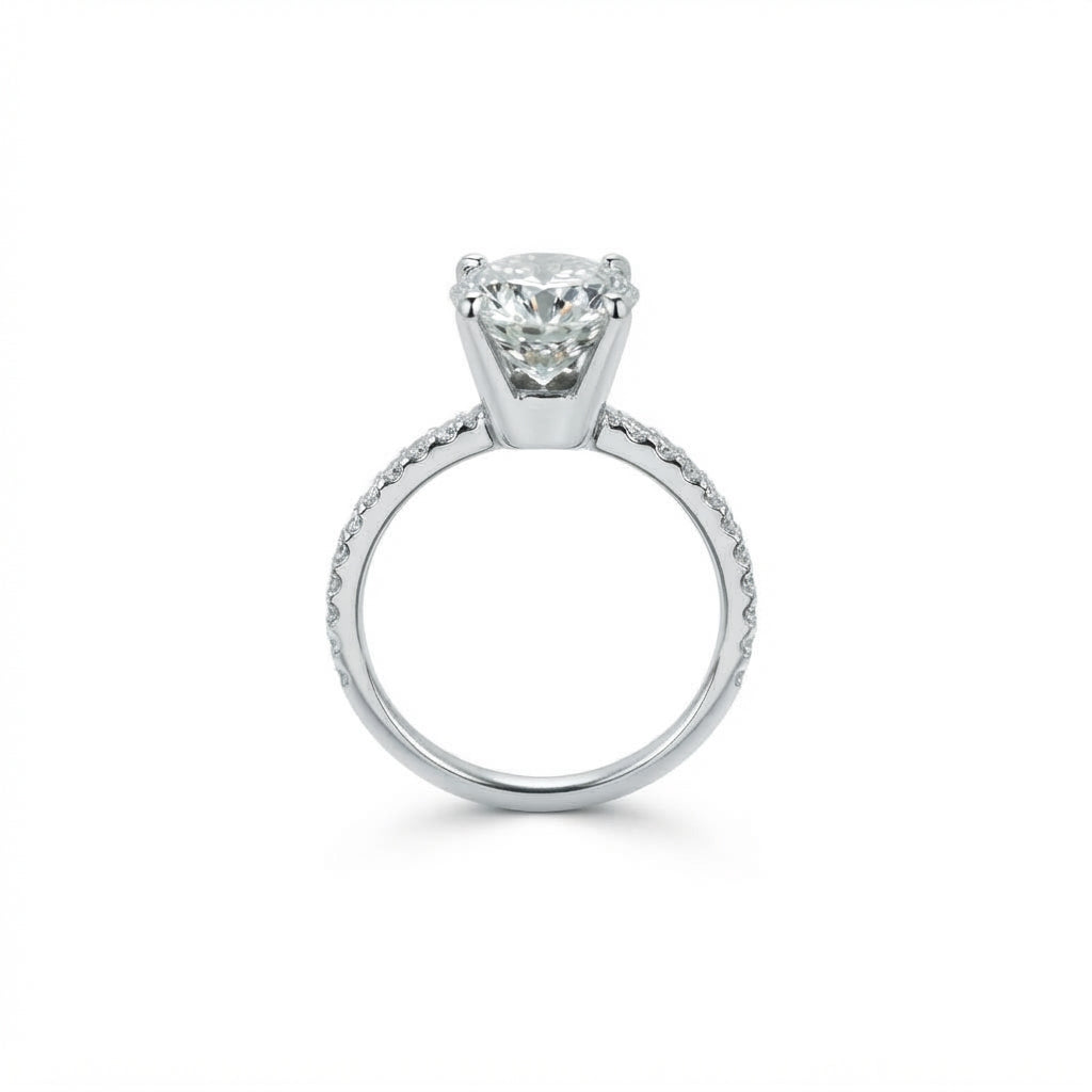Arista Solitaire Lab Grown Diamond Ring