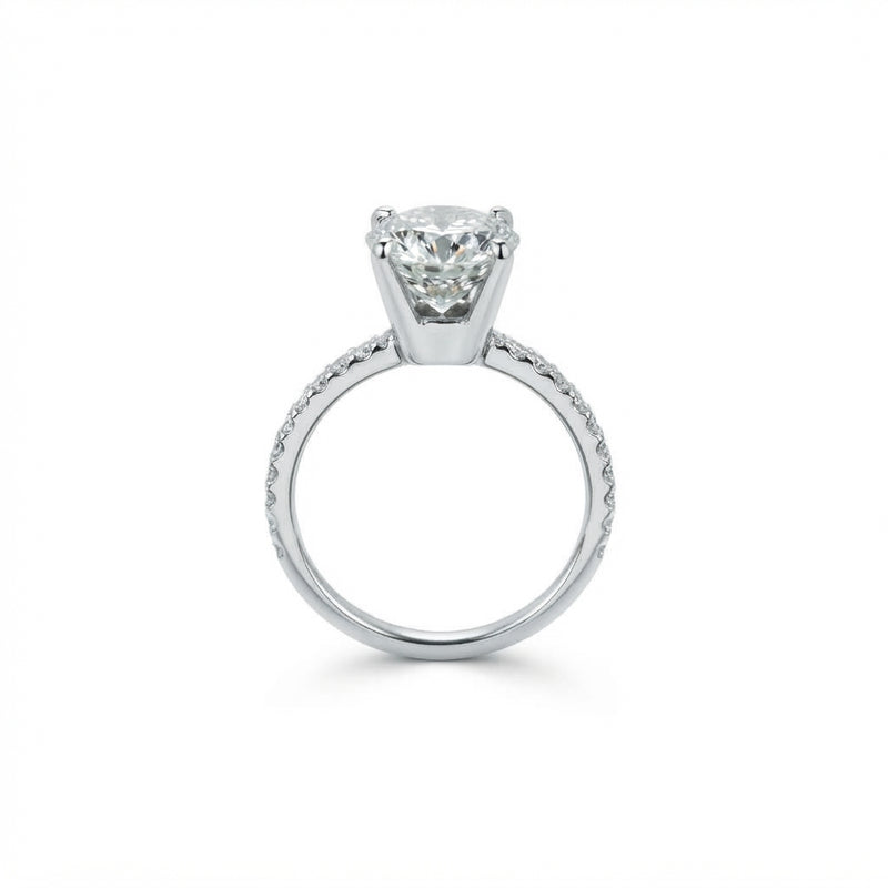Arista Solitaire Lab Grown Diamond Ring