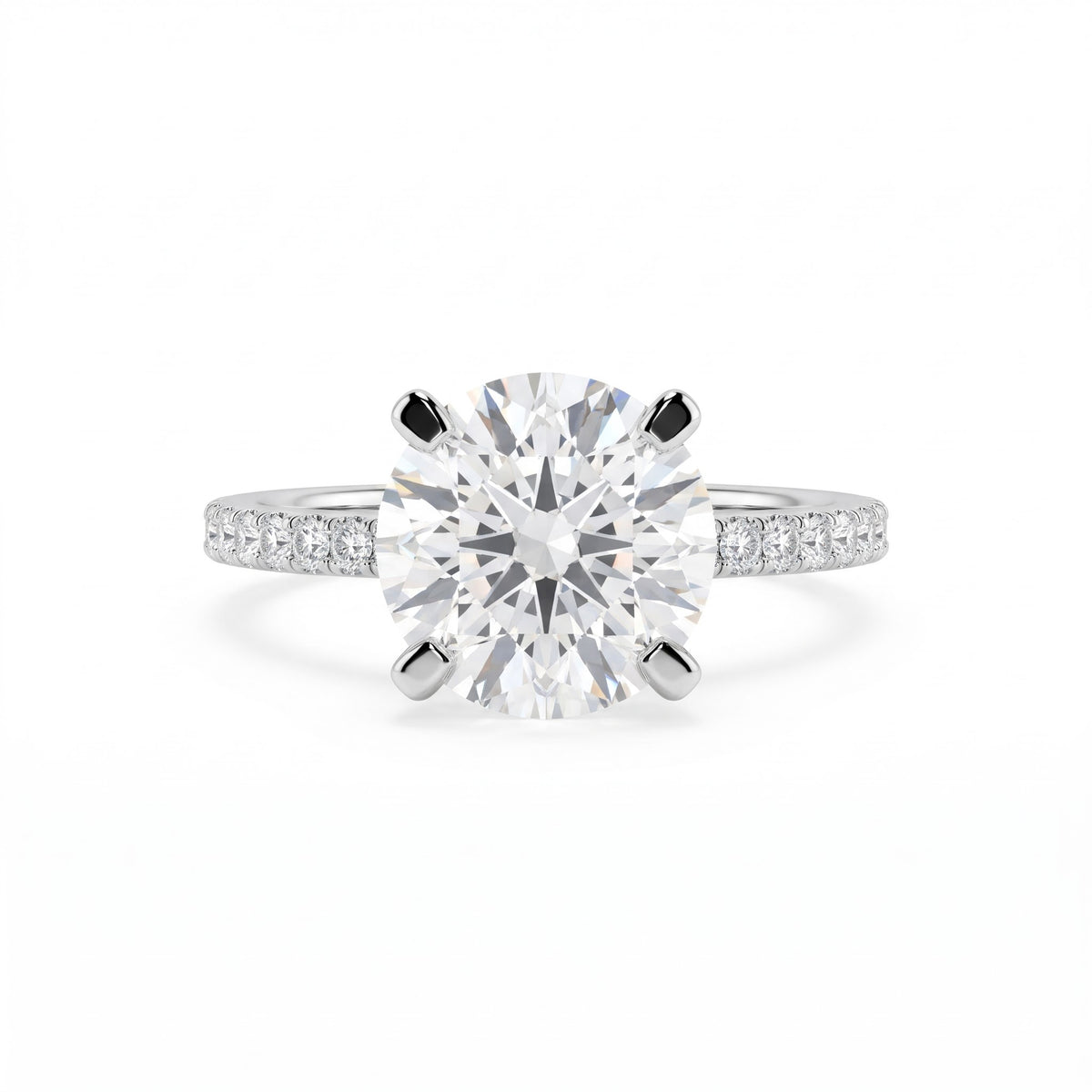 Arista Solitaire Lab Grown Diamond Ring