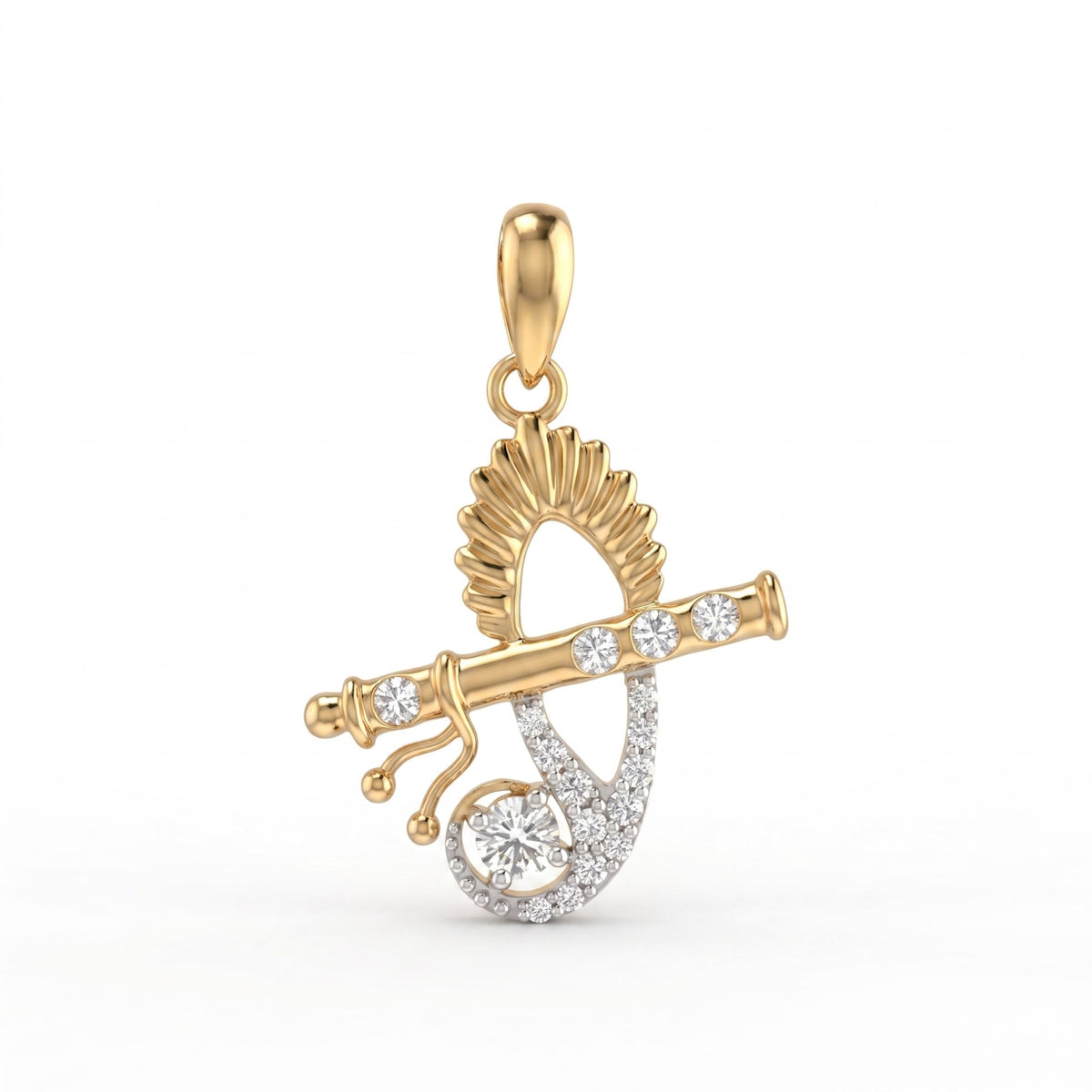 Kanha’s Melody Charm Lab Grown Diamond Pendant