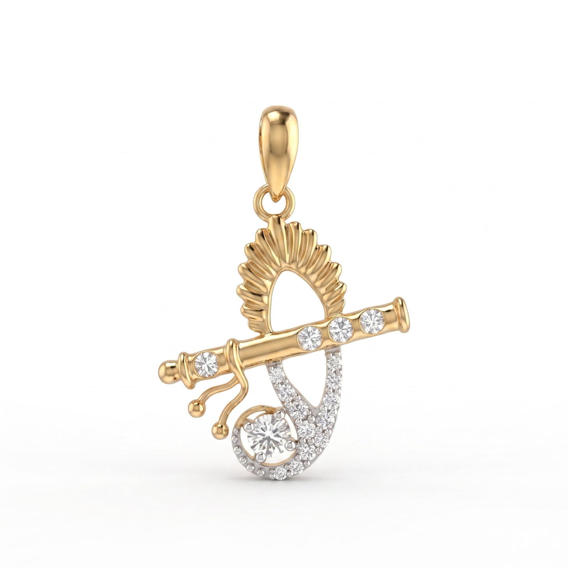 Kanha’s Melody Charm Lab Grown Diamond Pendant