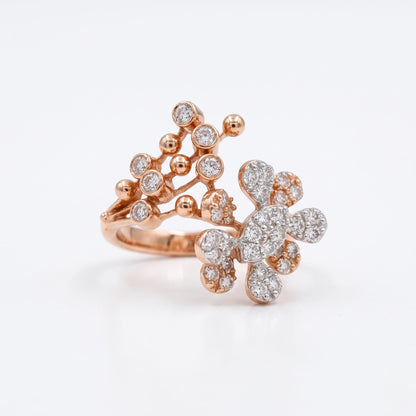 Serelle Botanical Lab Grown Diamond Ring