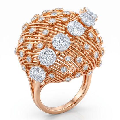 Celestial Majesty Lab Grown Diamond Ring