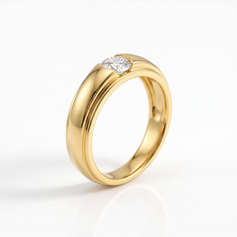 Orven Axis Lab Grown Diamond Ring