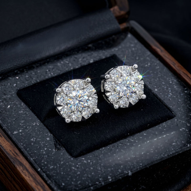 Brilliance Ray Lab Grown Diamond Earrings
