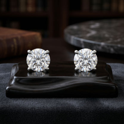 Glacial Drop Lab Grown Diamond Earrings