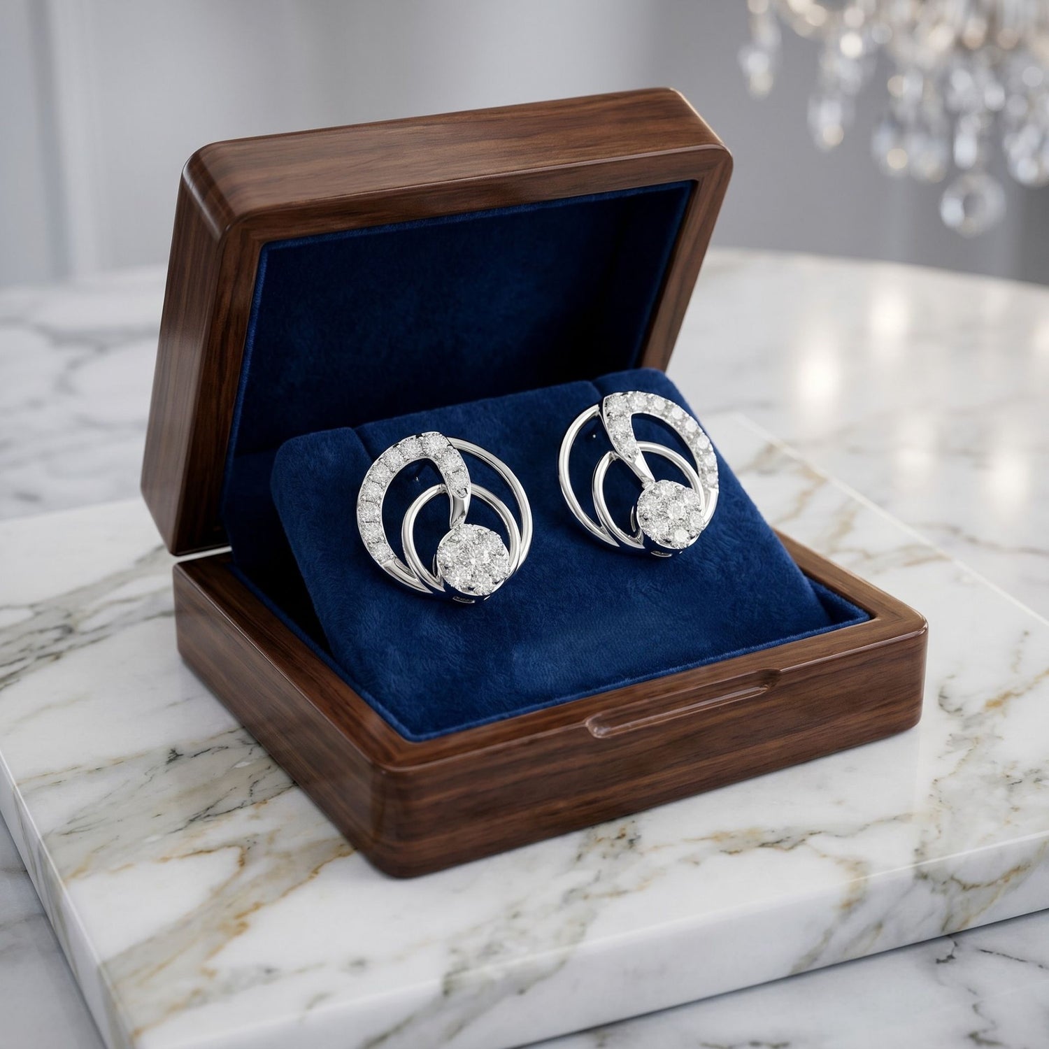 Harmonic Whisper Lab Grown Diamond Earrings