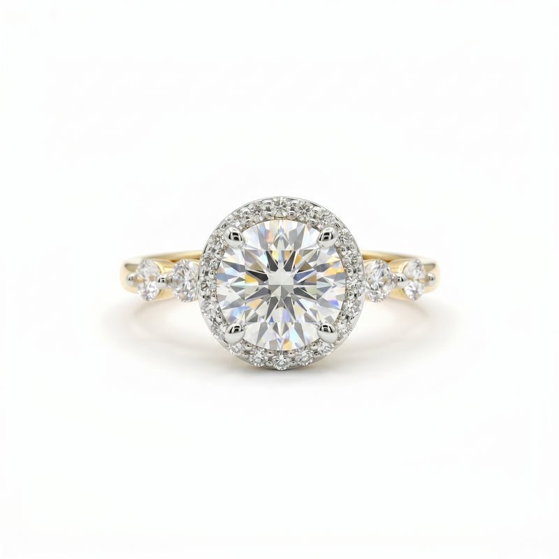 Xymera Radiance Solitaire Lab Grown Diamond Ring