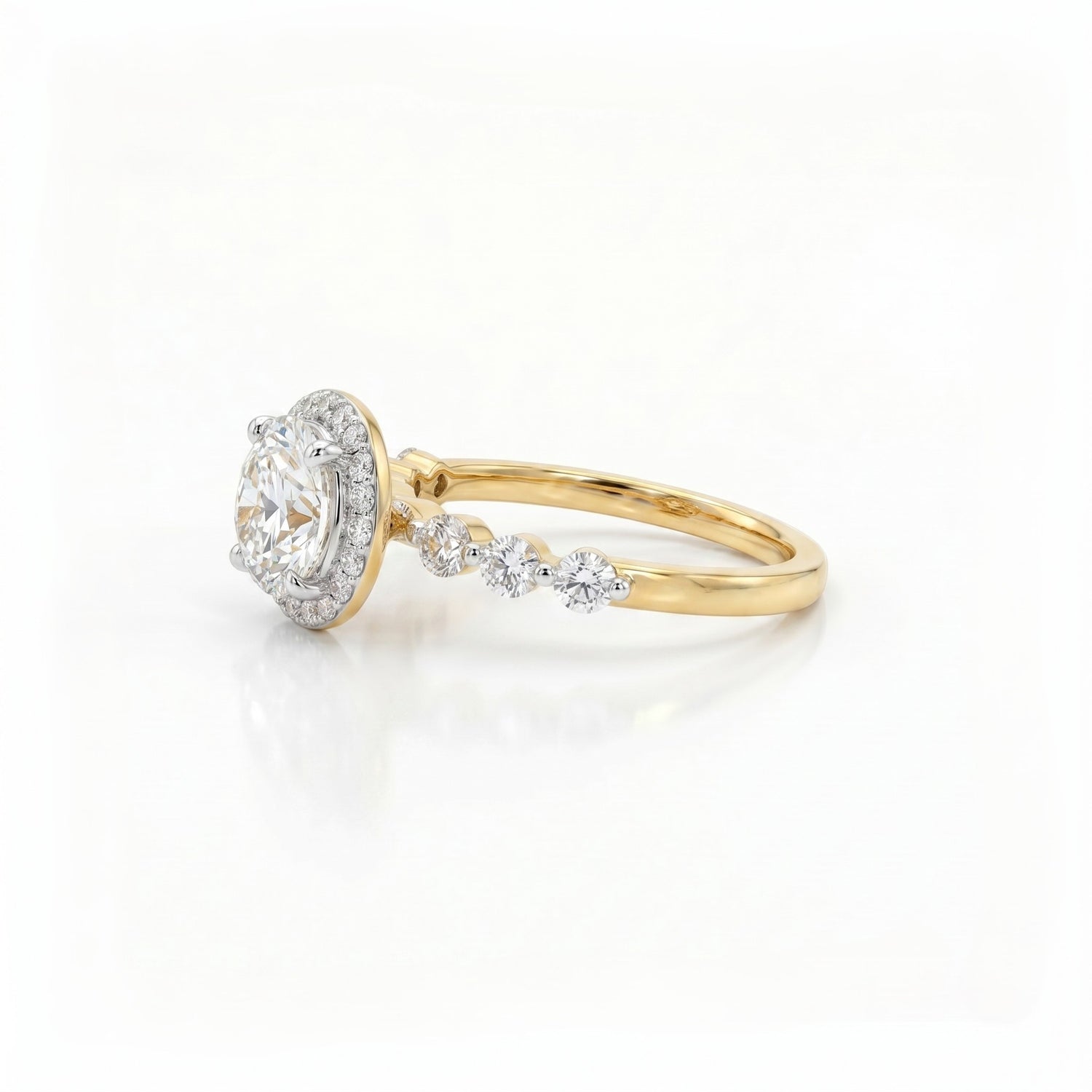 Xymera Radiance Solitaire Lab Grown Diamond Ring