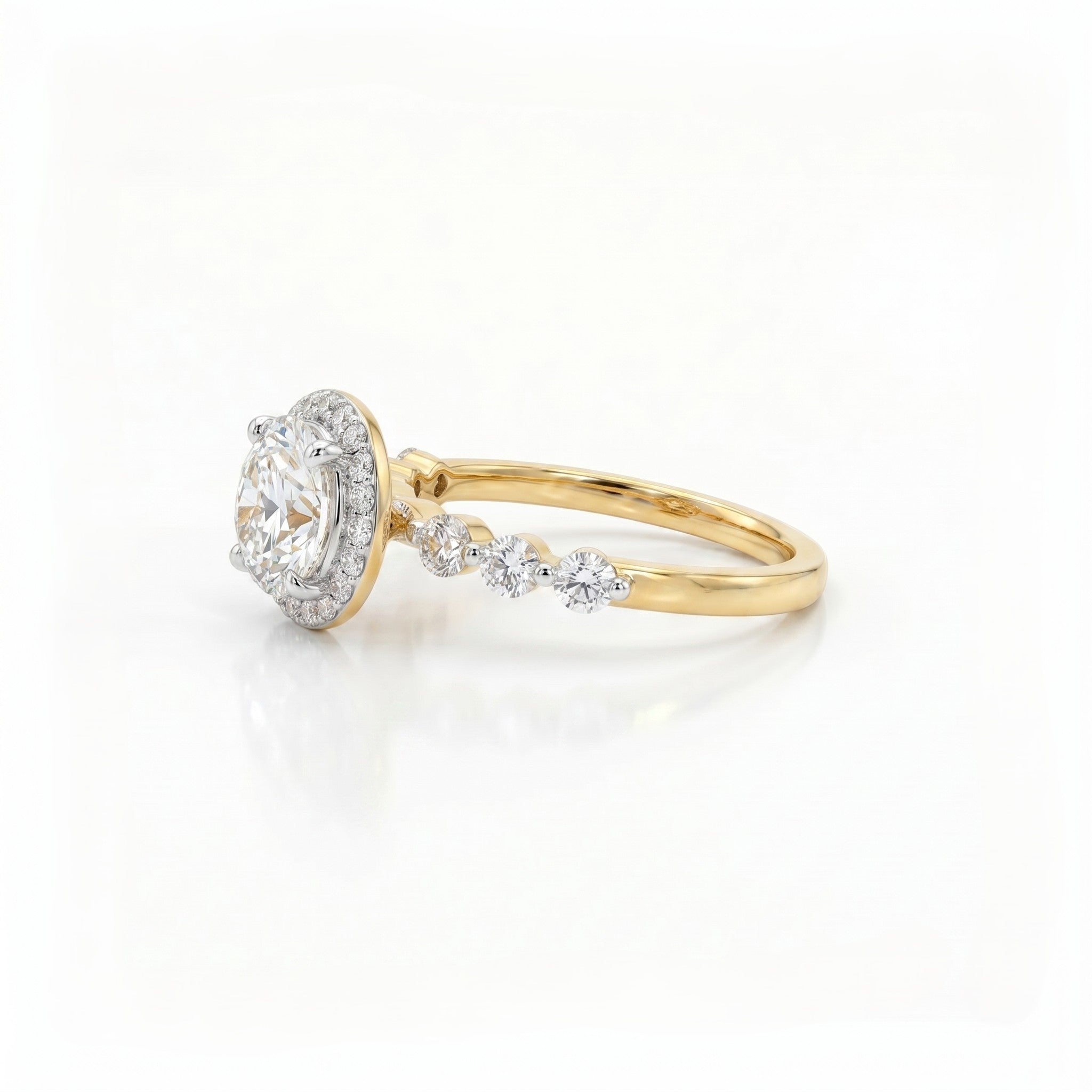Xymera Radiance Solitaire Lab Grown Diamond Ring